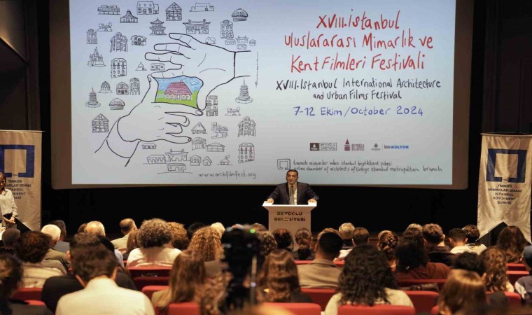 Beyoğlunda 18. İstanbul Uluslararası Mimarlık ve Kent Filmleri Festivali başladı