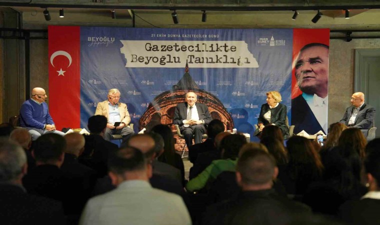 Beyoğlunda “Gazetecilikte Beyoğlu Tanıklığı” paneli düzenlendi