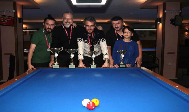 Bilardo Cumhuriyet Kupası Samsunda sahibini buldu