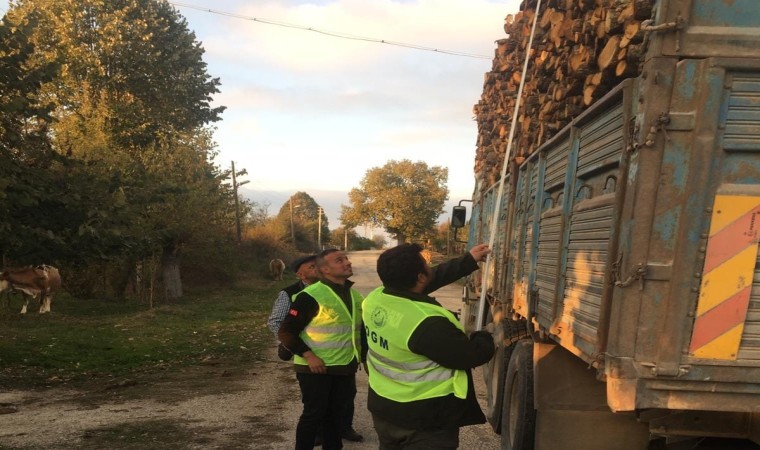 Bilecikte emval nakleden araçlar kontrol edildi