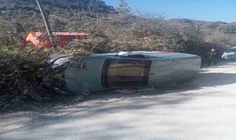 Çamlıyaylada trafik kazası: 1 yaralı