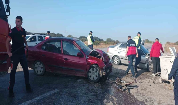 Çanda trafik kazası: 2 yaralı