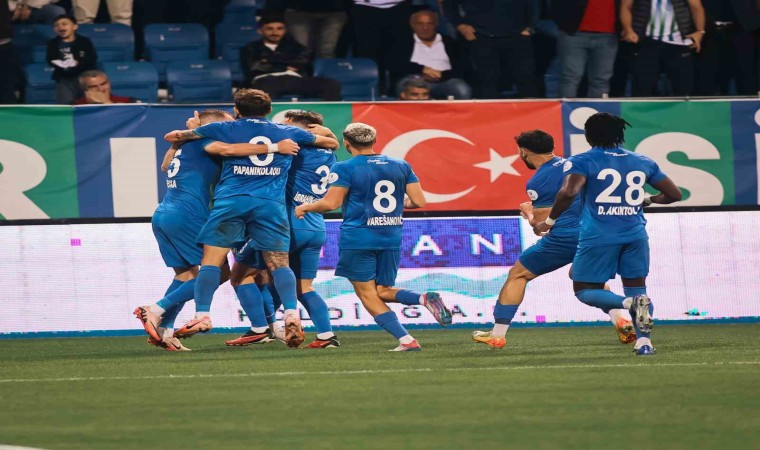 Çaykur Rizespor, 5 hafta sonra gol sevinci yaşadı