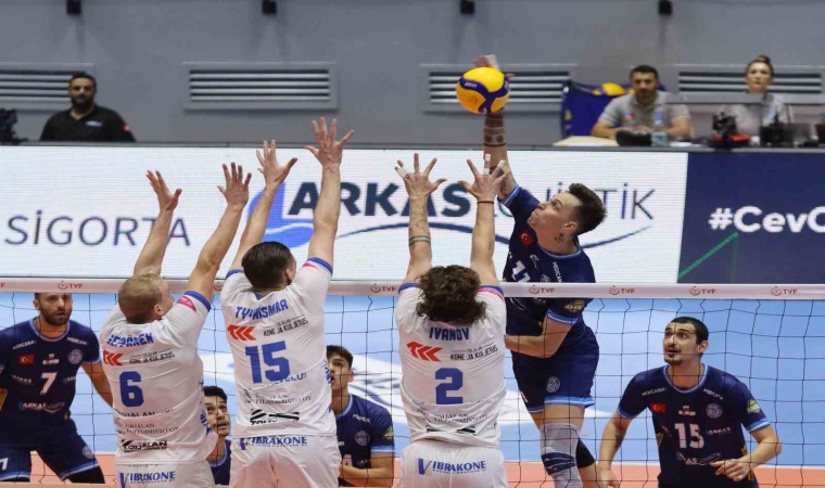 CEV Challenge Cup: Arkas Spor: 1 - Akaa Volley: 3