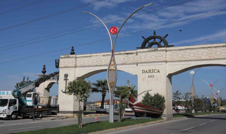 Darıca Şehir Giriş Kapısı yenileniyor