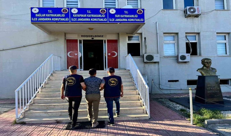 Diyarbakırda 18 yıl kesinleşmiş hapis cezası bulunan zanlı yakalandı