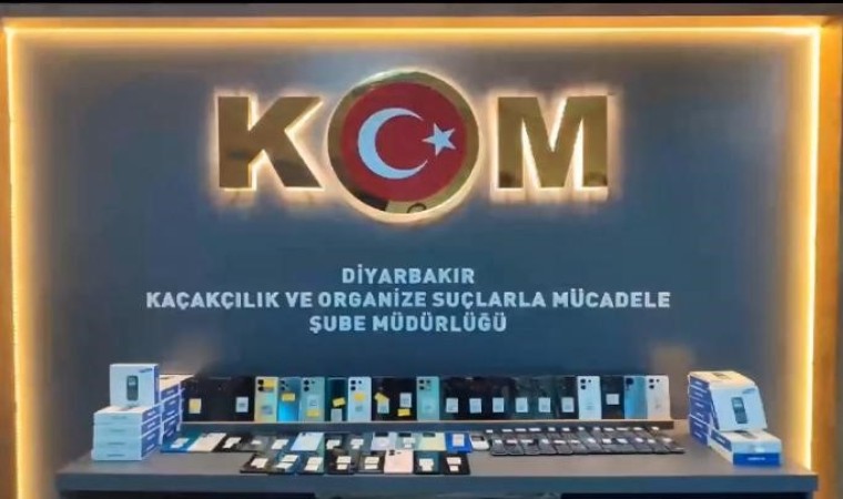 Diyarbakırda 3 milyon 804 bin makaron ve çok sayıda kaçak ürün ele geçirildi