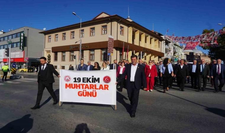 Edirnede Muhtarlar Günü kutlandı