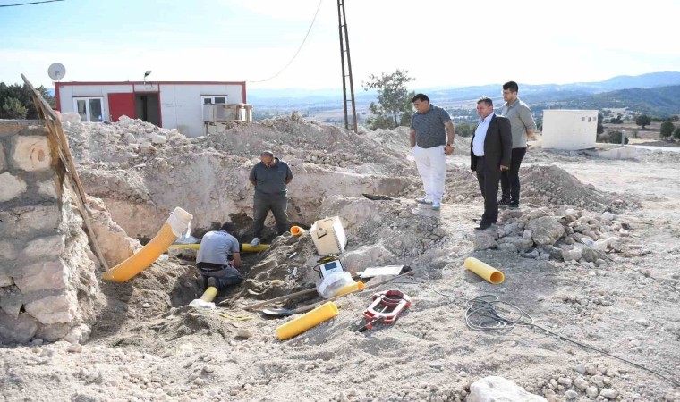 Emet-Hisarcık Orta Ölçekli Sanayi Bölgesinde doğalgaz çalışması başlatıldı