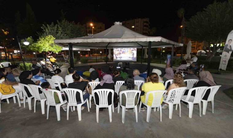 Engelsiz Yaşam Parkında sinema keyfi