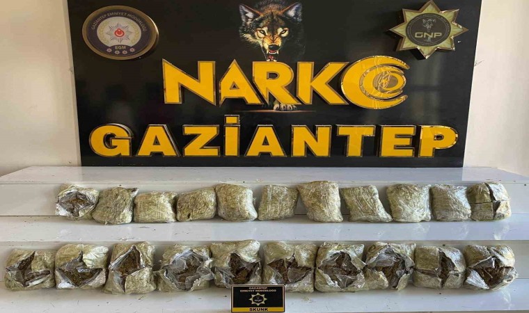 Gaziantepte 123 kilo skunk ve metamfetamin ele geçirildi: 4 tutuklama