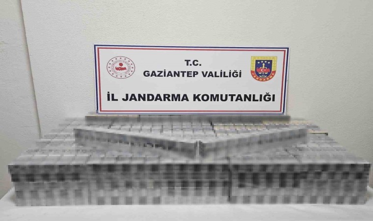 Gaziantepte 1,5 milyon TL değerinde kaçak sigara ve tütün ele geçirildi