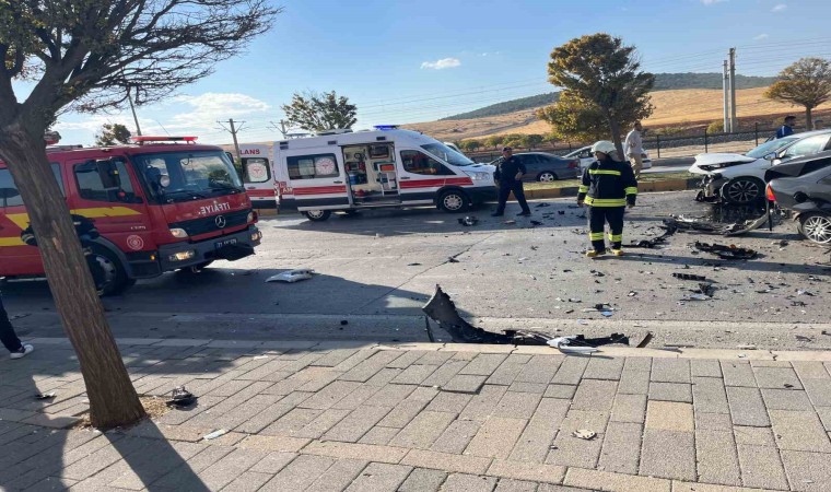 Gaziantepte zincirleme trafik kazası: 3 yaralı