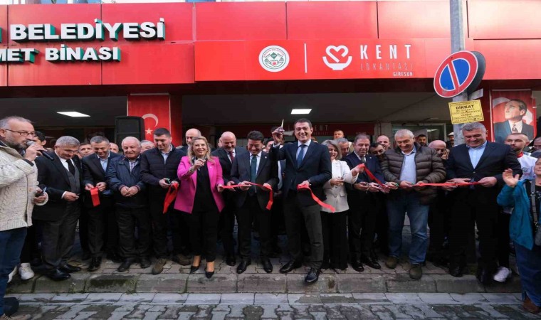 Giresun Belediyesinden Kent Lokantası açılışı