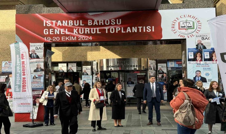 İstanbul Barosunda seçim heyecanı başladı