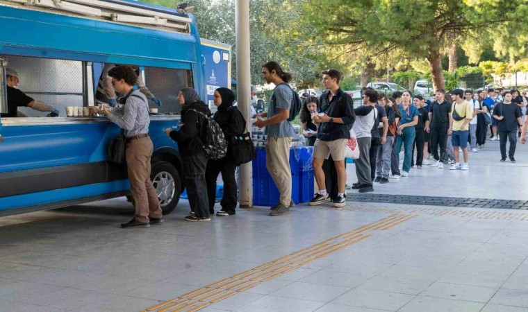 İzmirde 6 üniversitede 4 bin öğrenciye “sıcacık” destek