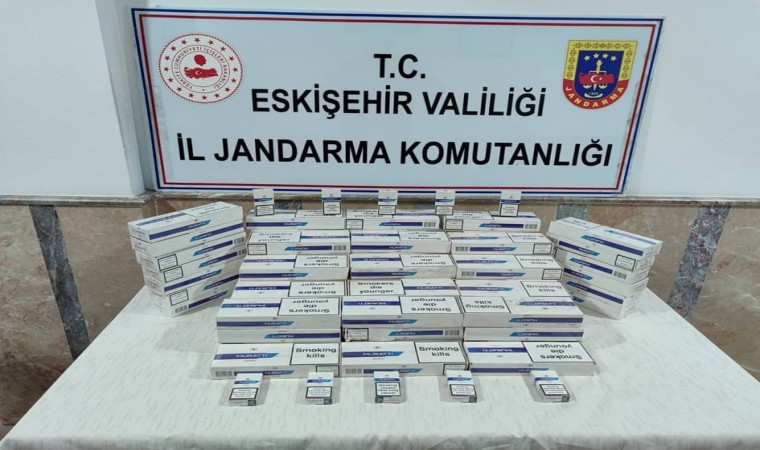 Jandarma ekiplerinden kaçak sigara operasyonu