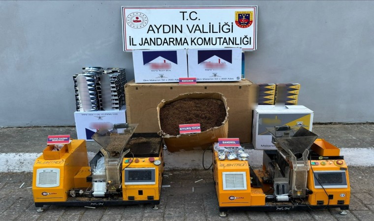 Jandarmadan 1 milyon TLlik kaçak sigara baskını