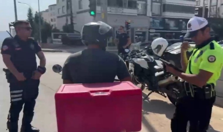 Kahramanmaraş polisinden motosiklet denetimi