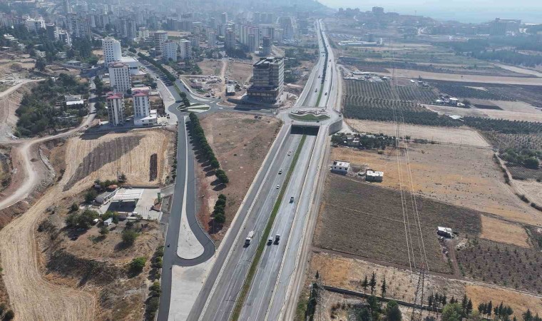 Kahramanmaraşta yol çalışması