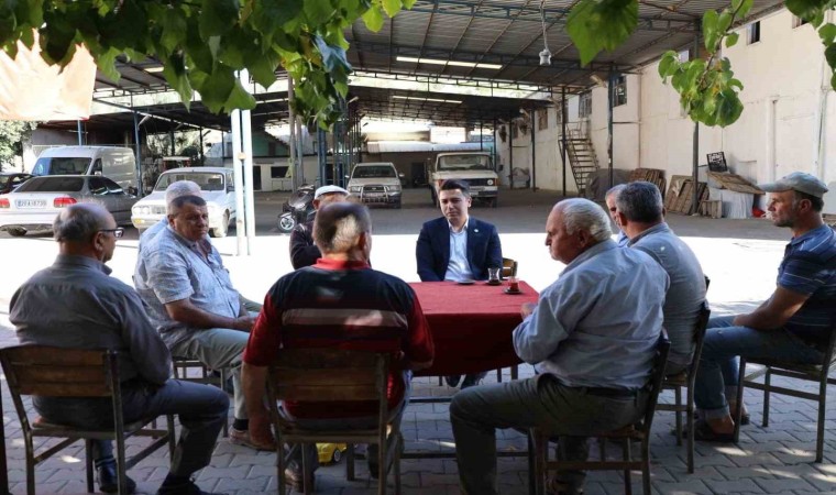 Karacasu Kaymakamı Gündoğdu, Ataeymir Mahallesinde vatandaşlarla buluştu