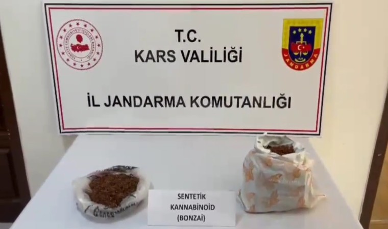 Karsta uyuşturucu operasyonu