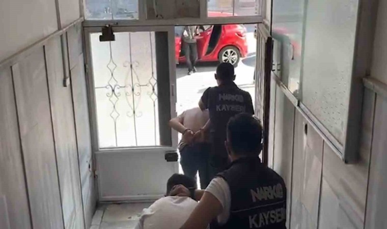 Kayseride torbacılara operasyon: 2 gözaltı