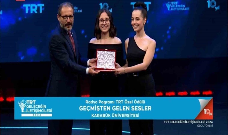 KBÜlü öğrenciler TRT Özel Ödülünü kazandı