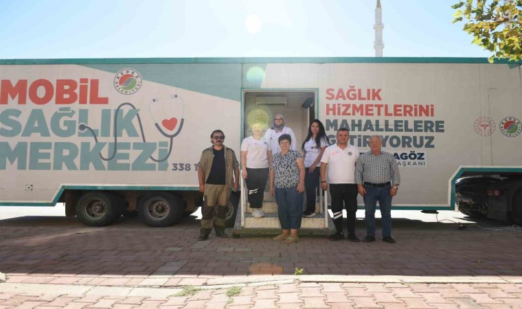 Kepezin Mobil Sağlık Tırı mahallelerde