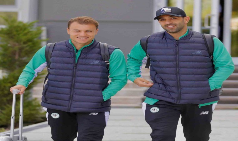 Konyaspor, Beşiktaş maçı için İstanbula gitti