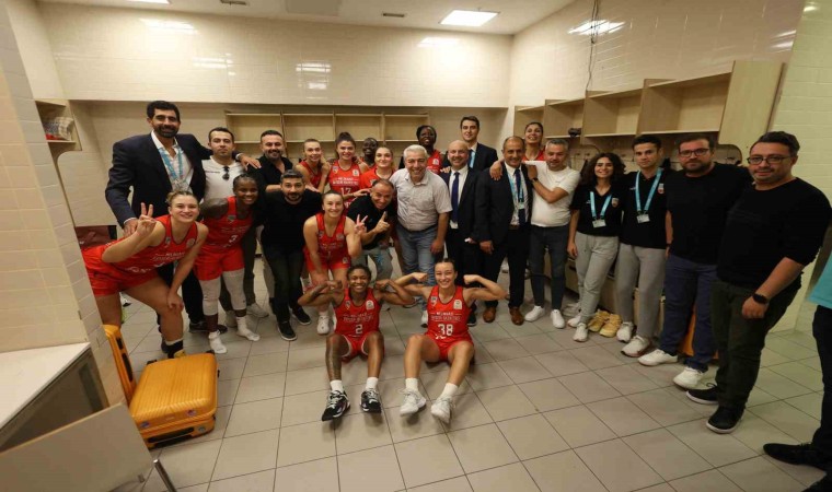 Melikgazi Kayseri Basketbol deplasmanda kazandı