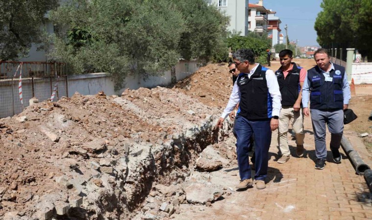 Menteşe Yeniköy ve Köteklinin su sorununu çözüldü