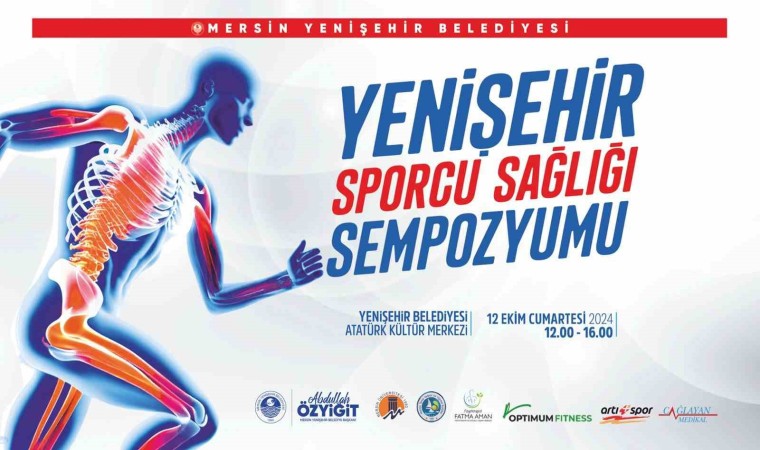 Mersinde sporcu sağlığı sempozyumu düzenleniyor