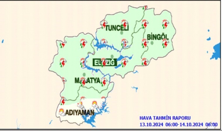 Meteorolojiden yağış uyarısı