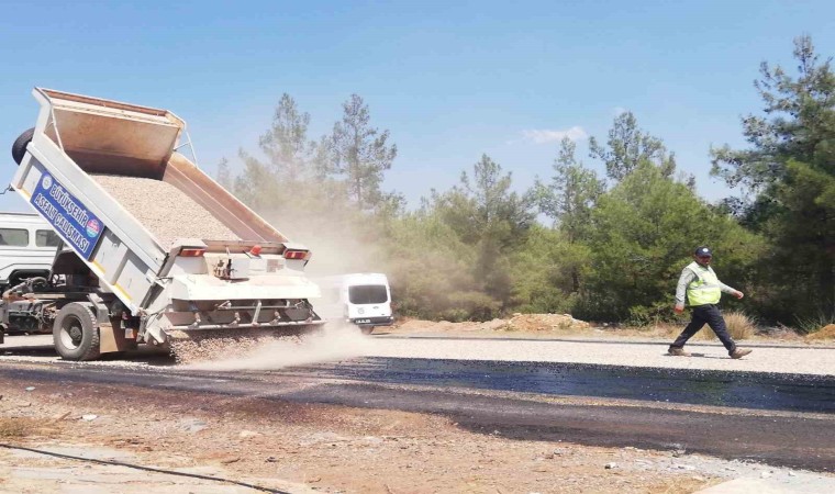 Muğla Büyükşehir Belediyesi 83 kilometre hendek betonu döktü