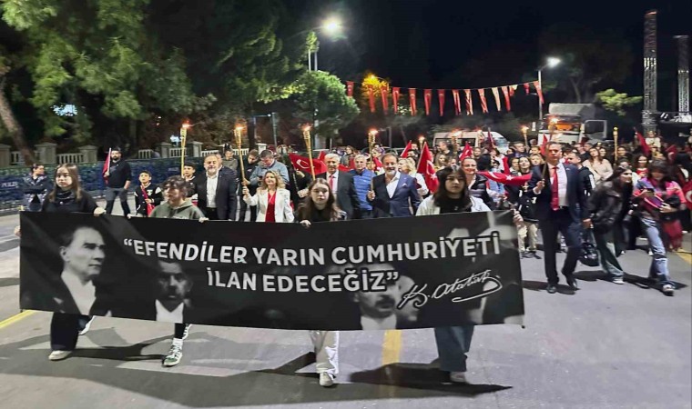 Muğlada Cumhuriyet coşkusu: Tek Koleji unutulmaz anlar yaşattı