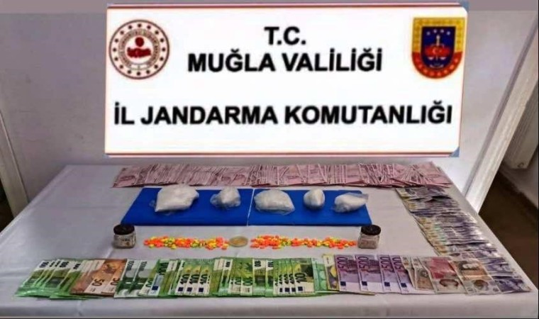 Muğlada uyuşturucu ve ruhsatsız silah operasyonu: 11 şüpheli gözaltında