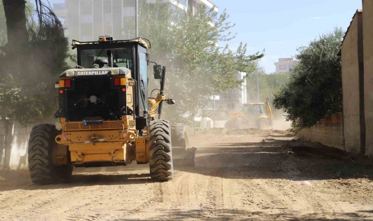 Nazillide yeni yol açma çalışmaları sürüyor