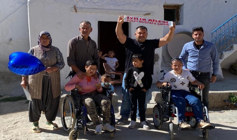 Niğdede engelli kardeşlerin hayali gerçek oldu