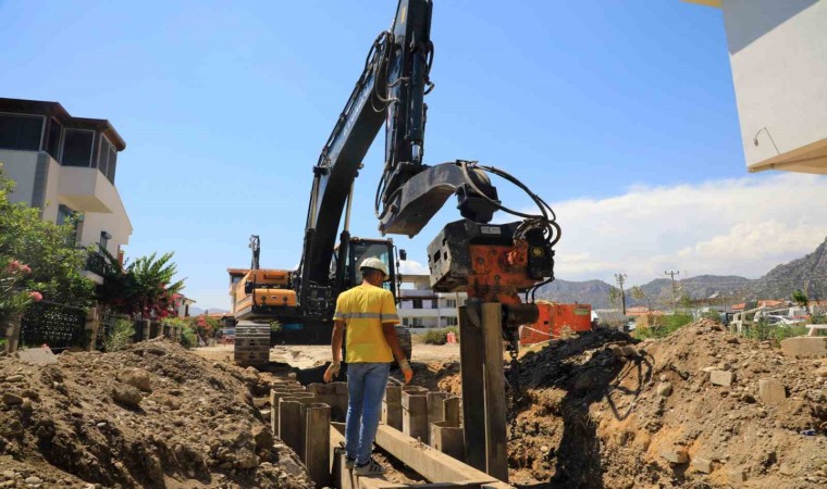 Örende kanalizasyonunun yüzde 74ü tamamlandı