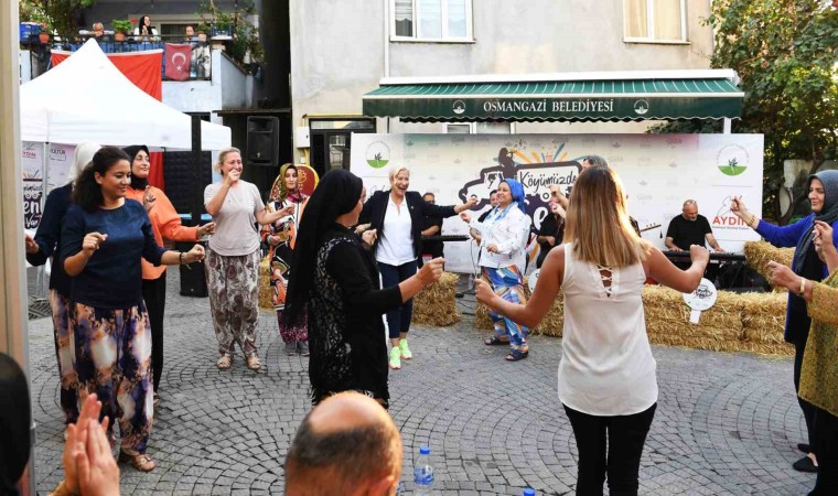 Osmangazinin köylerinde şenlik dolu günler