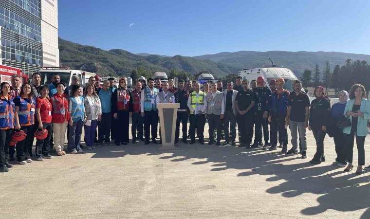 Osmaniye Devlet Hastanesinde deprem tatbikatı