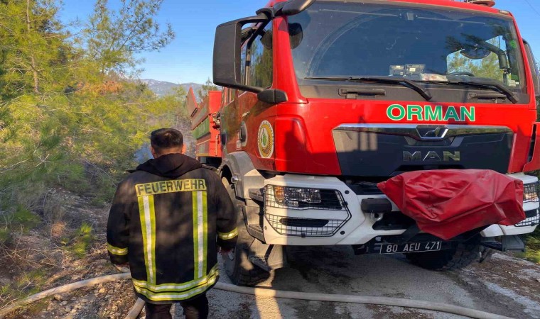 Osmaniyedeki orman yangını söndürüldü