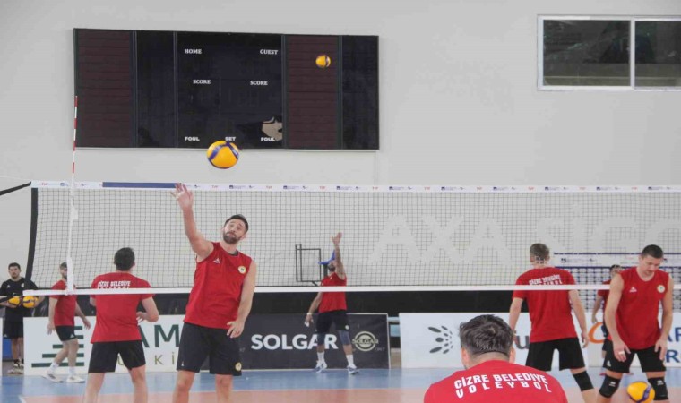 Rams Global Cizre Belediyespor Erkek Voleybol Takımı, yeni sezona play-off hedefiyle giriyor