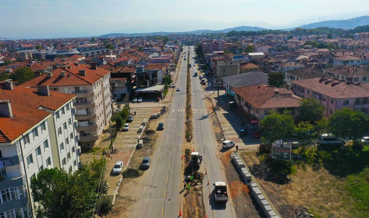 Sakaryanın önemli ulaşım güzergahı yenileniyor