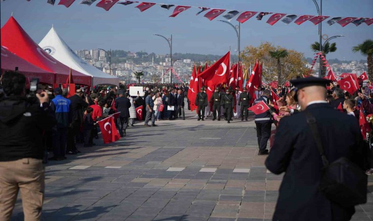 Samsunda Cumhuriyetin 101. yılı coşkuyla kutlandı