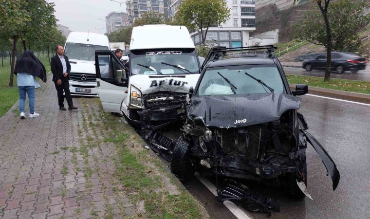 Samsunda trafik kazası: 6 yaralı