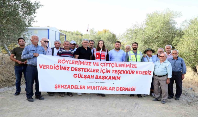 Şehzadelerde ova yolları çalışmaları yoğun bir şekilde devam ediyor