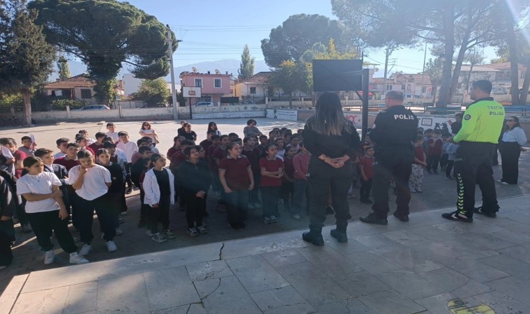 Seydikemerde öğrencilere toplum destekli polislik eğitimi verildi