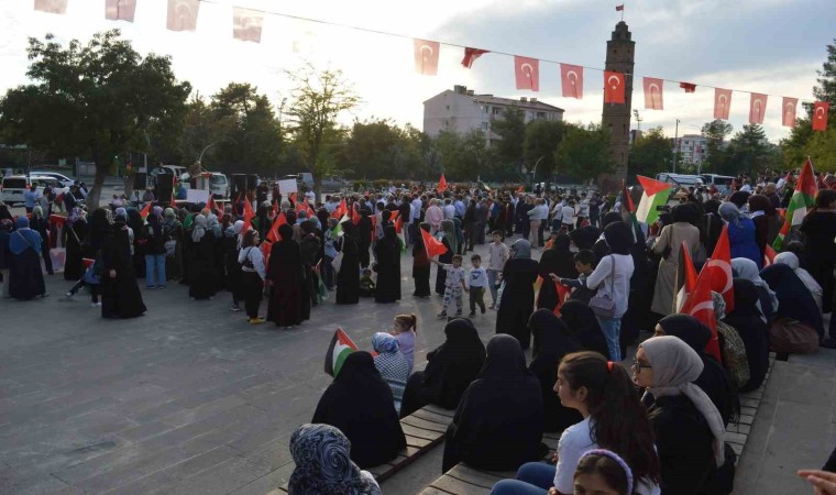 Siirtte Filistine destek yürüyüşü